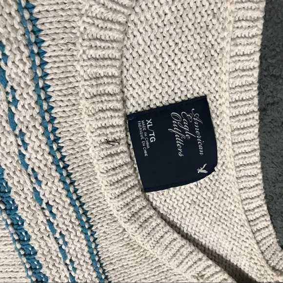 American Eagle 3/4 sleeve knit sweater - Picture 3 of 3
